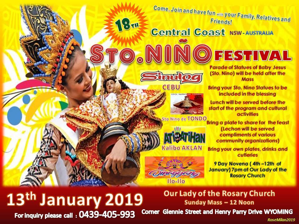 Sto Nino Festival Central Coast